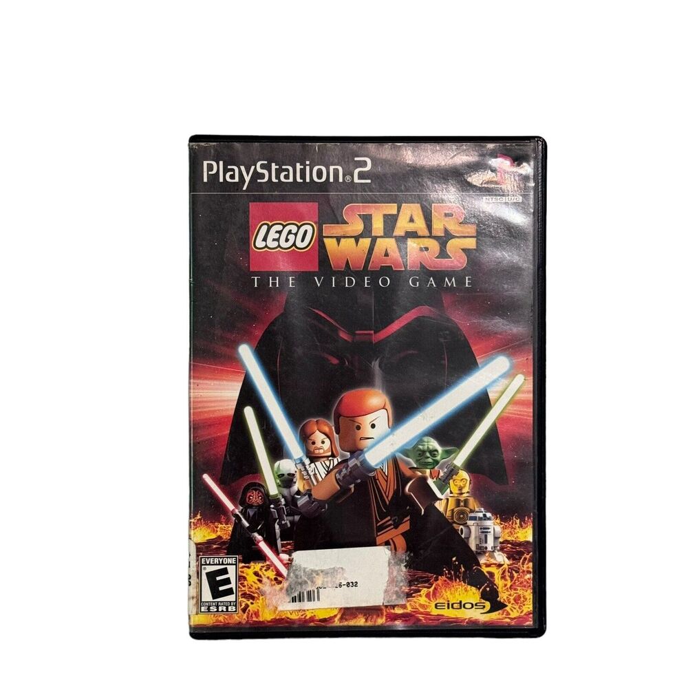 LEGO STAR WARS 1 THE VIDEO GAME PLAYSTATION 2 PS2 COMPLETE VIDEO GAME